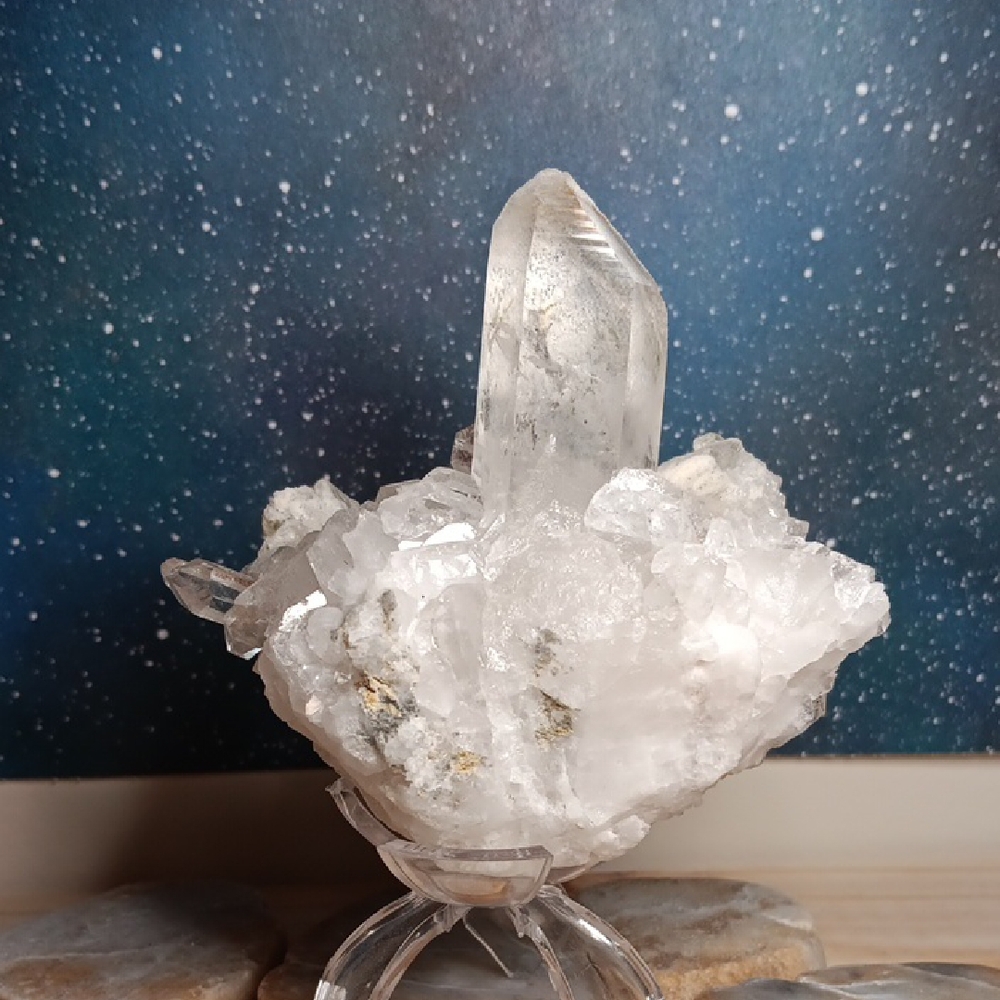 FINAL PRICE! Clear Garden Quartz Cluster